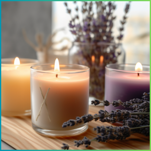 Ambiance Candles Infused with  Calming Essential Oils