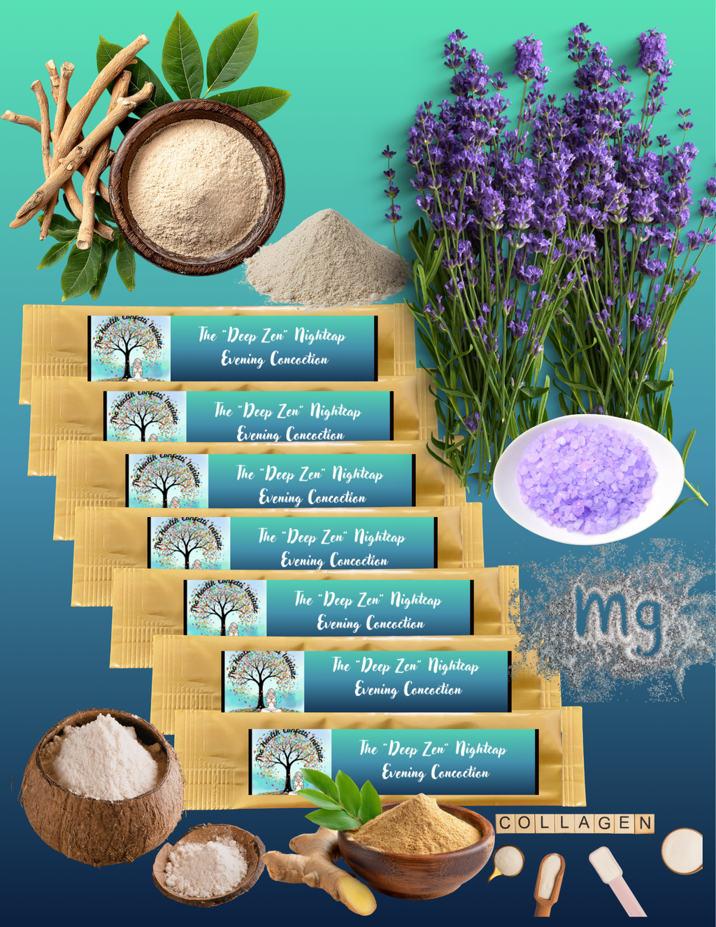 The "Deep Zen" Nightcap - Evening Concoction - 31 Packets