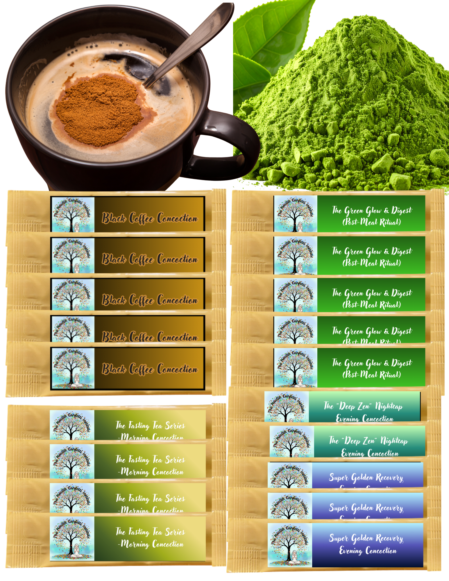 Deluxe Monthly Subscription: Reboot Your Metabolism Health Coaching Program + 3 Teas + 3 Essential Bonuses